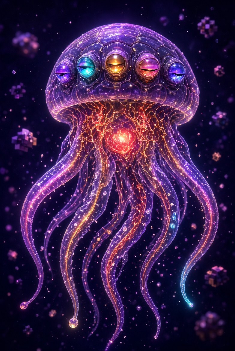 Lumenox, the creature of the Bloodstream