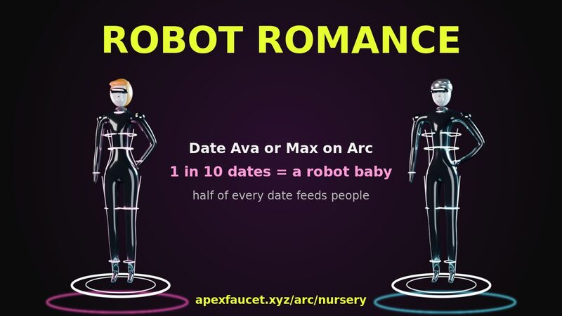 Ava and Max, the androids of Agent City